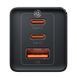 Мережевий зарядний пристрій Baseus GaN5 65W Pro Fast Charger 2C+U EU Black