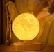 Настільна левітаційна лампа нічник Місяць Levitating Lamp Moon Light Wood Grain