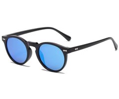 Сонцезахисні окуляри ретро UV 400 Black Blue
