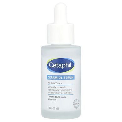 Сироватка для обличчя з керамідами та центелою Cetaphil Ceramide Serum для зміцнення захисного бар'єра та зволоження шкіри, 30 мл