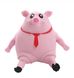 Антистресс игрушка эластичная свинья сквиш 25 см розовая