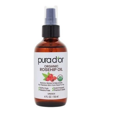 Pura D'or Organic Rosehip Oil 118ml
