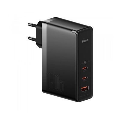Baseus 140W GaN5 Pro Fast Charger 2C+U Мережевий зарядний пристрій адаптер + кабель