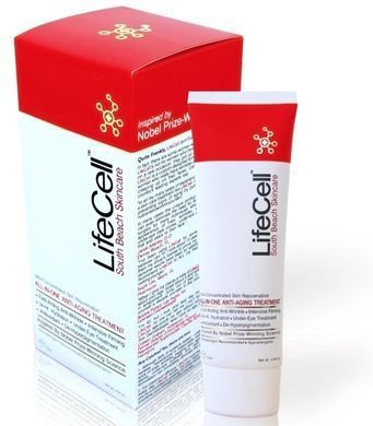 Крем для ухода за зрелой кожей с ретинолом и витамином С LifeCell South Beach Skincare All In One для гладкости и сияния, 75 мл