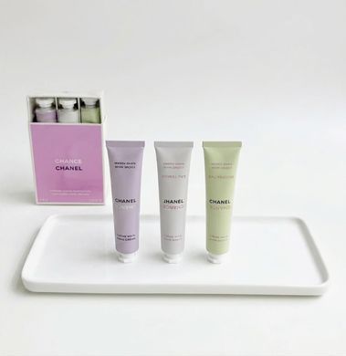 Лимитированный набор парфюмированных кремов для рук Chanel Chance Hand Cream Set Limited Edition 2024, 3 х 20 мл