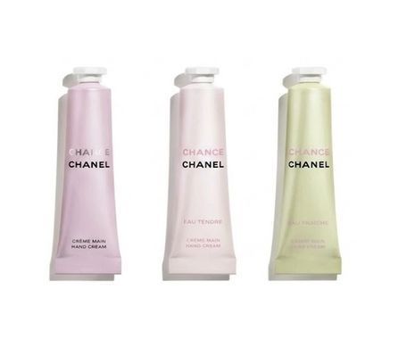 Лимитированный набор парфюмированных кремов для рук Chanel Chance Hand Cream Set Limited Edition 2024, 3 х 20 мл