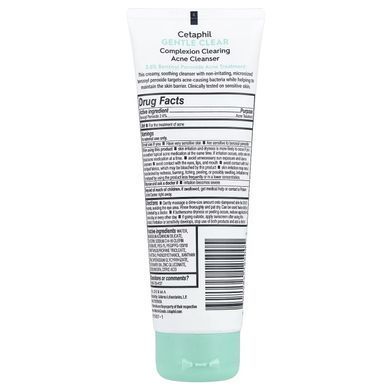 Очищающий крем Cetaphil Gentle Clear Acne Cream Cleanser BPO 124 мл