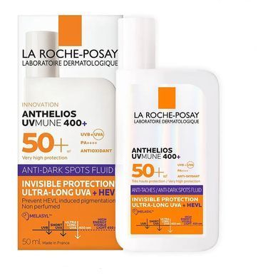 Солнцезащитный тонирующий флюид против гиперпигментации La Roche-Posay Anthelios UVmune 400 Anti-Taches SPF 50+, 50 мл