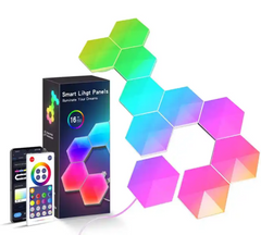 Умный настенный RGB светильник Соты 12 LED ламп светильник сенсорный модульный Etop Bluetooth App