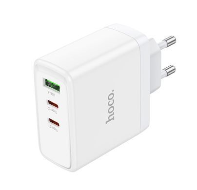 Сетевое зарядное устройство адаптер PD 65W GaN QC 3.0 PD3.0 three-port HOCO N30