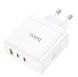 Сетевое зарядное устройство адаптер PD 65W GaN QC 3.0 PD3.0 three-port HOCO N30