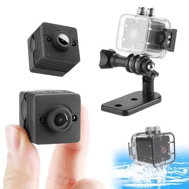 Екшн камера водонепроникна SQ12 Full HD з аквабоксом в комплекті