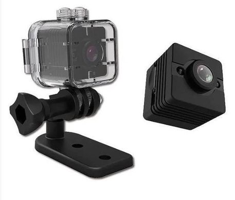 Екшн камера водонепроникна SQ12 Full HD з аквабоксом в комплекті