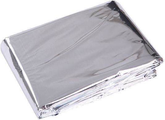 Теплоизоляционное одеяло спасательное двустороннее изотермическое Emergency Blanket 210х160 см