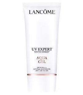 Солнцезащитный аква-гель для лица Lanc&ocirc;me UV Expert Youth Shield&trade; Aqua Gel SPF50 PA++++ (Japan Version) для увлажнения и сияния кожи, 50 мл