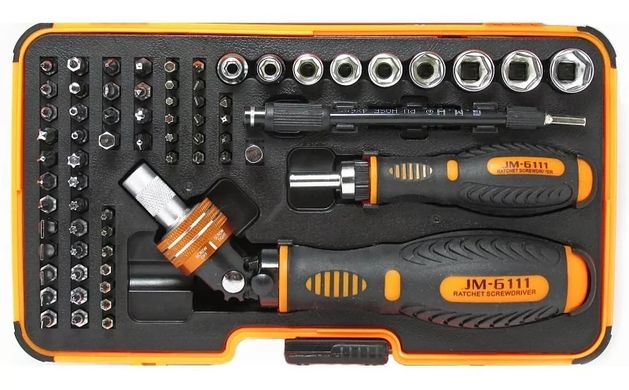 Набор инструментов отвертка с битами 69в1 JAKEMY JM-6111
