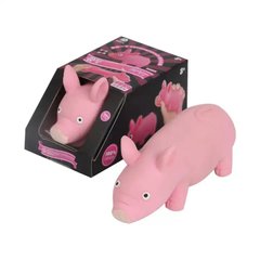 Іграшка антистрес Сквіш Свинка Рожева Piggy