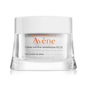 Насыщенный питательный крем для сухой чувствительной кожи Av&egrave;ne Les Essentiels Rich Revitalizing Nourishing Cream для сияния и восстановления, 50 мл