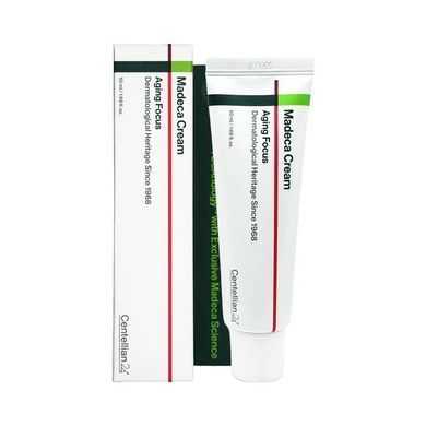 Премиальный антивозрастной крем для лица с центеллой азиатской Centellian24 Madeca Cream Aging Focus, 50 мл
